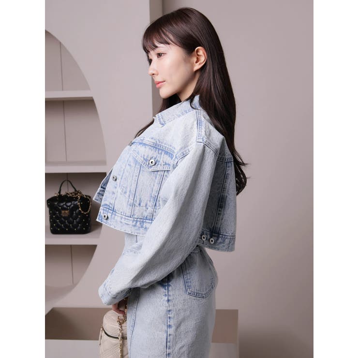 lady denimクロップドGジャン | LIPSERVICE | 詳細画像18 