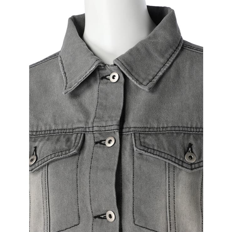 lady denimクロップドGジャン | LIPSERVICE | 詳細画像27 