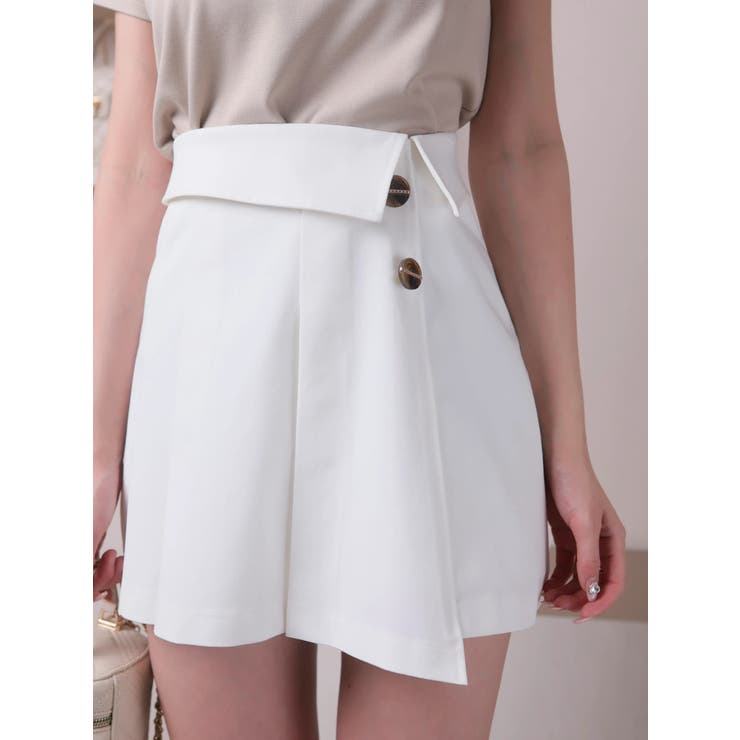 インナーSPT付アシメプリーツスカート | LIPSERVICE | 詳細画像9 