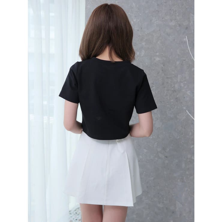 インナーSPT付アシメプリーツスカート | LIPSERVICE | 詳細画像11 