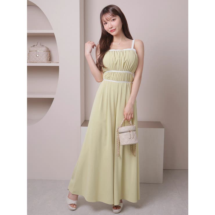【ＬLサイズ】JOAN　新品社リボン付きネイビートップス バルーンスリーブ023 hit361-0100_m.jpg