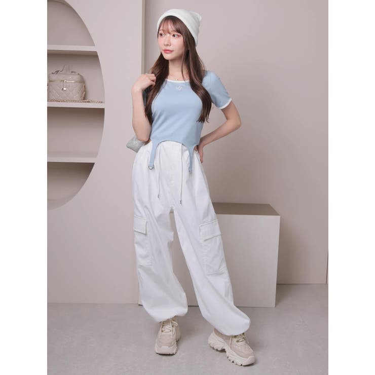 クロップドガーターカットトップス | LIPSERVICE | 詳細画像13 