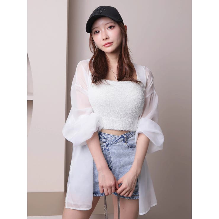 3wayシアーシャツ[品番：LINW0002383]｜LIPSERVICE（リップ