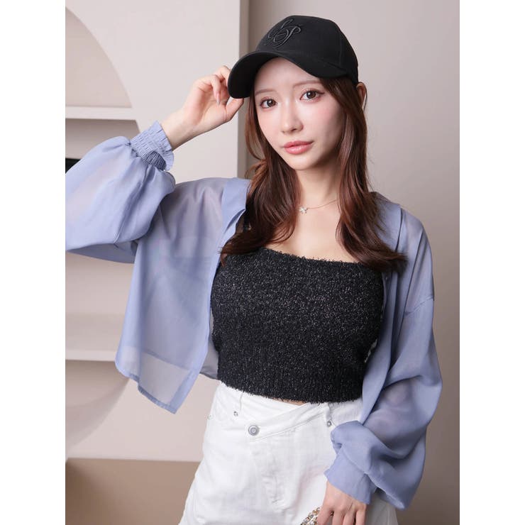 3wayシアーシャツ[品番：LINW0002383]｜LIPSERVICE（リップ