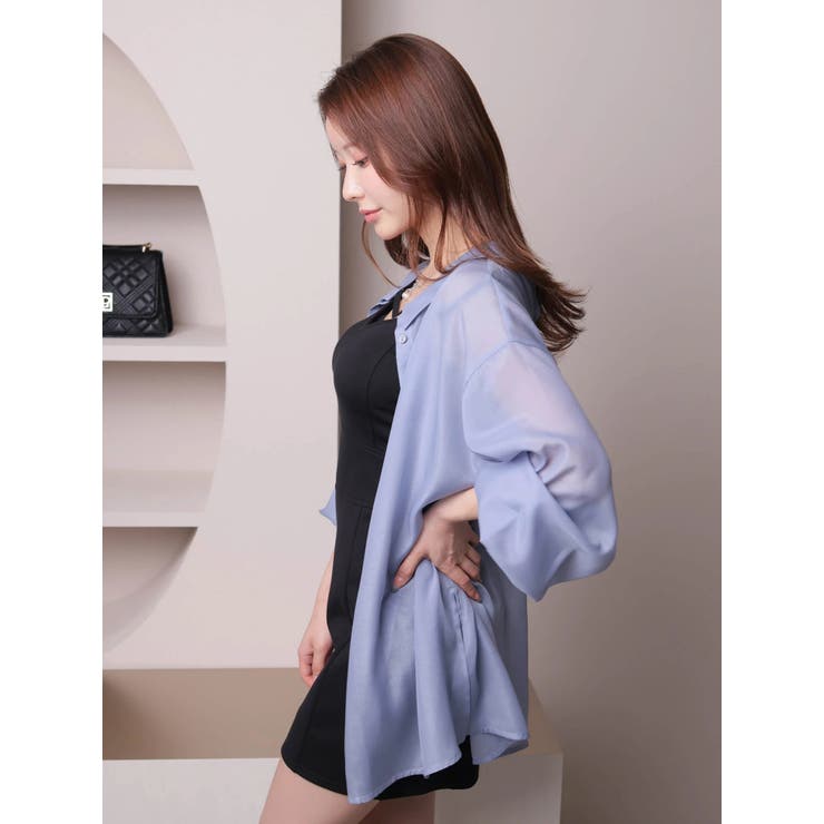 3wayシアーシャツ[品番：LINW0002383]｜LIPSERVICE（リップ