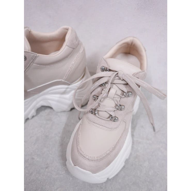 ロゴシューレースボリュームソールスニーカー | LIPSERVICE | 詳細画像5 