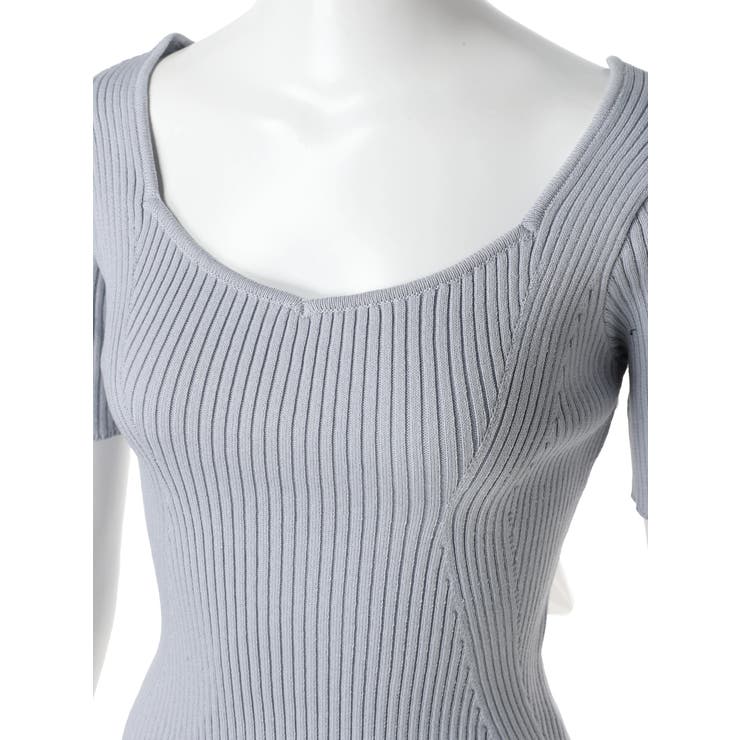 バックリボンリブニット | LIPSERVICE | 詳細画像27 