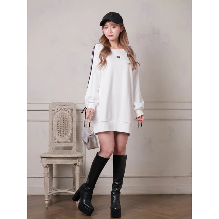 インナーリブボリュームミドルブーツ[品番：LINW0002409]｜LIPSERVICE