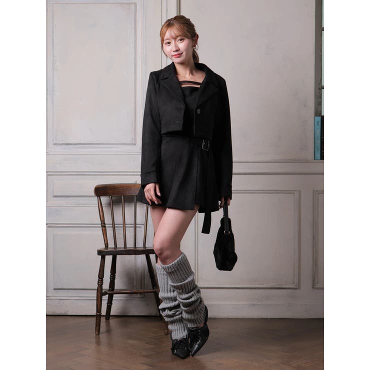 マルチパターンクロップドジャケット | LIPSERVICE | 詳細画像9 