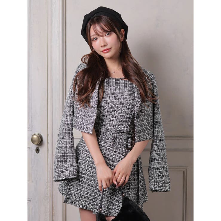 マルチパターンクロップドジャケット | LIPSERVICE | 詳細画像17 