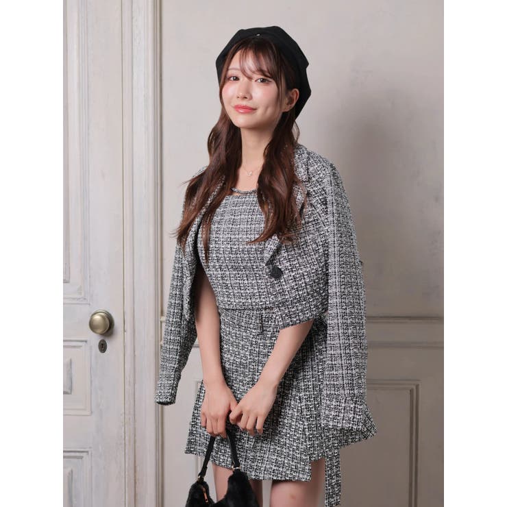 マルチパターンクロップドジャケット | LIPSERVICE | 詳細画像20 