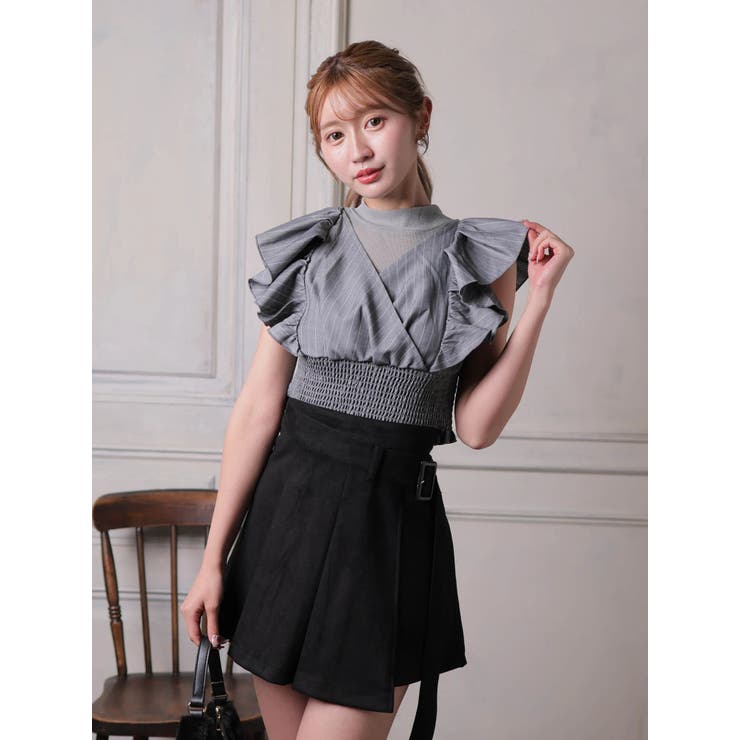 マルチパターンベルトプリーツスカート | LIPSERVICE | 詳細画像20 