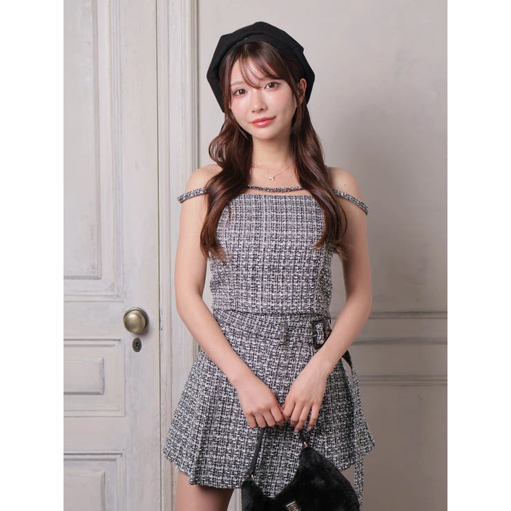 マルチパターンベルトプリーツスカート | LIPSERVICE | 詳細画像23 