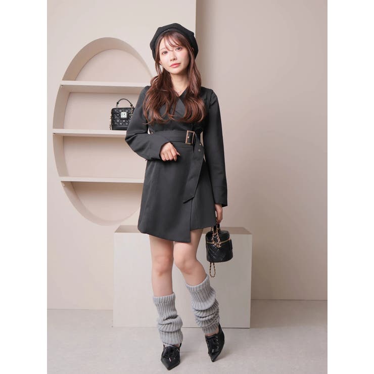 2wayスリーブサイドシアージャケットワンピース | LIPSERVICE | 詳細画像2 