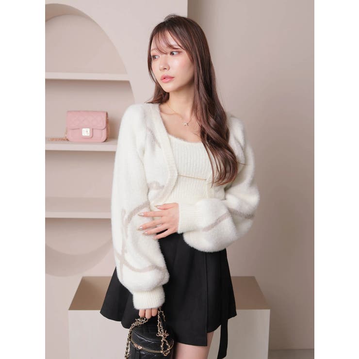 ニュアンスラインフェザーニットアンサンブル | LIPSERVICE | 詳細画像30 