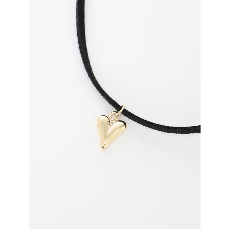 ハートチャーム付スエードチョーカー | LIPSERVICE | 詳細画像6 