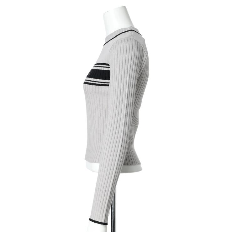 La Coquette ラインリブニット | LIPSERVICE | 詳細画像15 