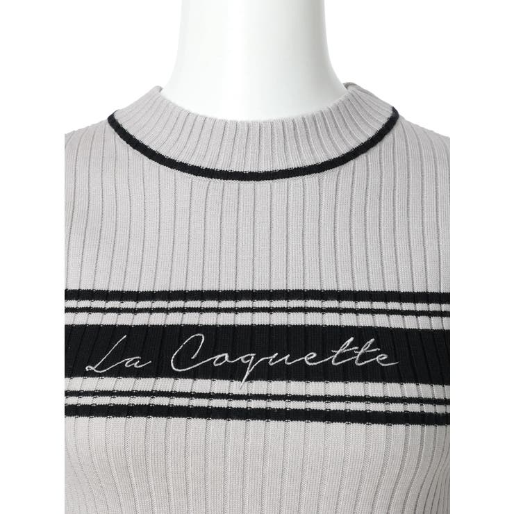 La Coquette ラインリブニット | LIPSERVICE | 詳細画像16 