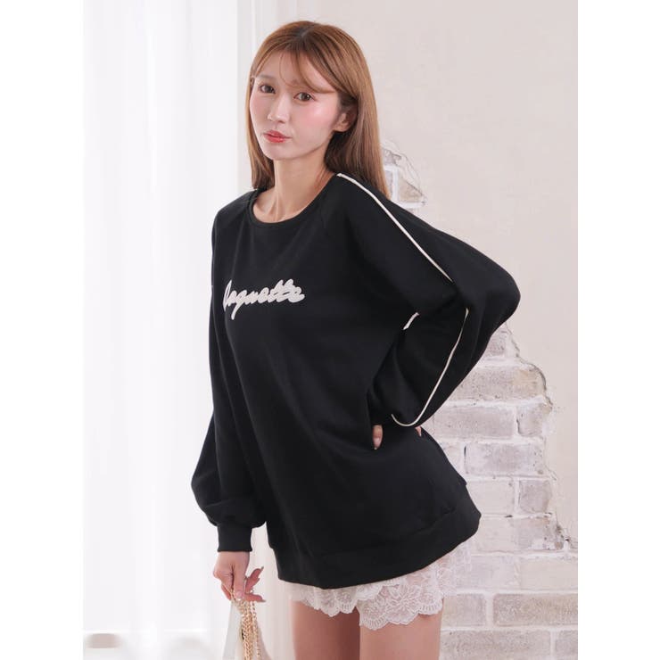 Coquetteスウェットプルオーバー | LIPSERVICE | 詳細画像1 