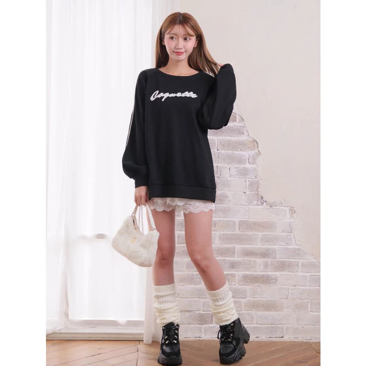 Coquetteスウェットプルオーバー | LIPSERVICE | 詳細画像9 