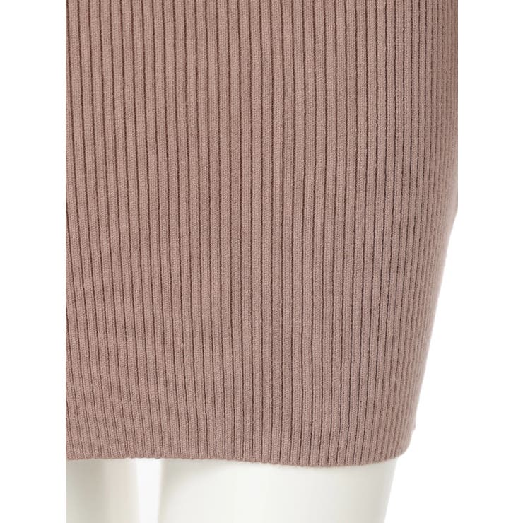 フェザーチェックバイカラーニットワンピース | LIPSERVICE | 詳細画像25 