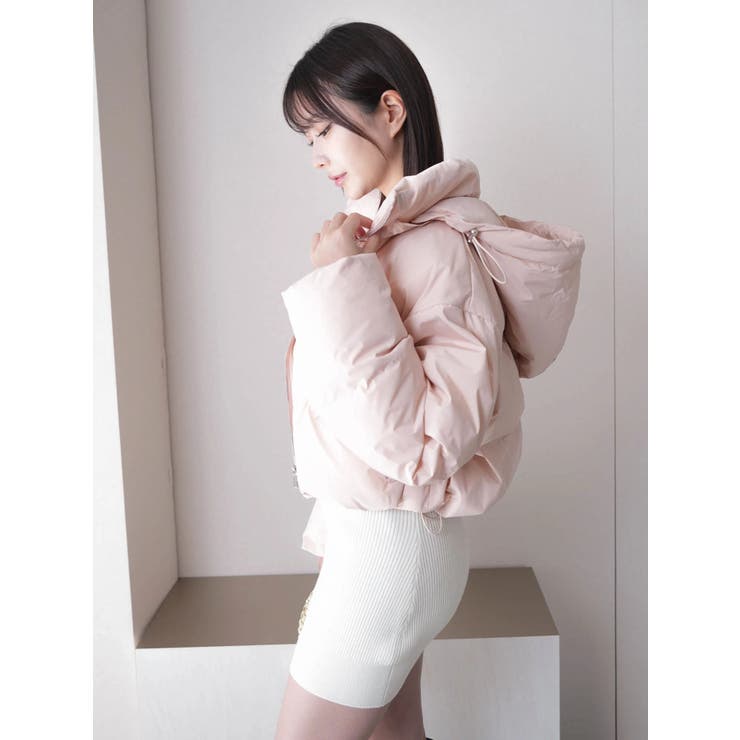 クロップドフェイクダウンジャケット | LIPSERVICE | 詳細画像20 