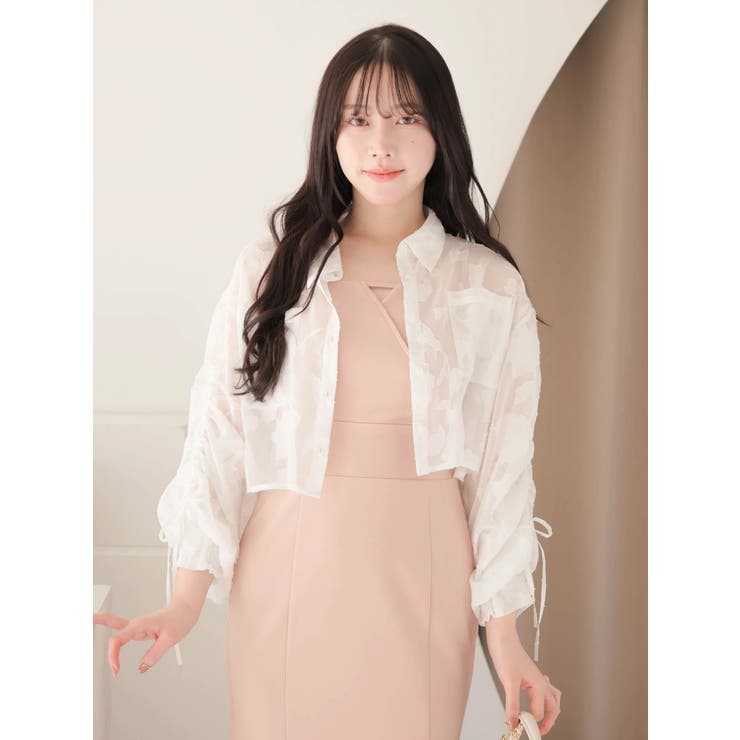 ドロストスリーブシアーシャツ | LIPSERVICE | 詳細画像39 