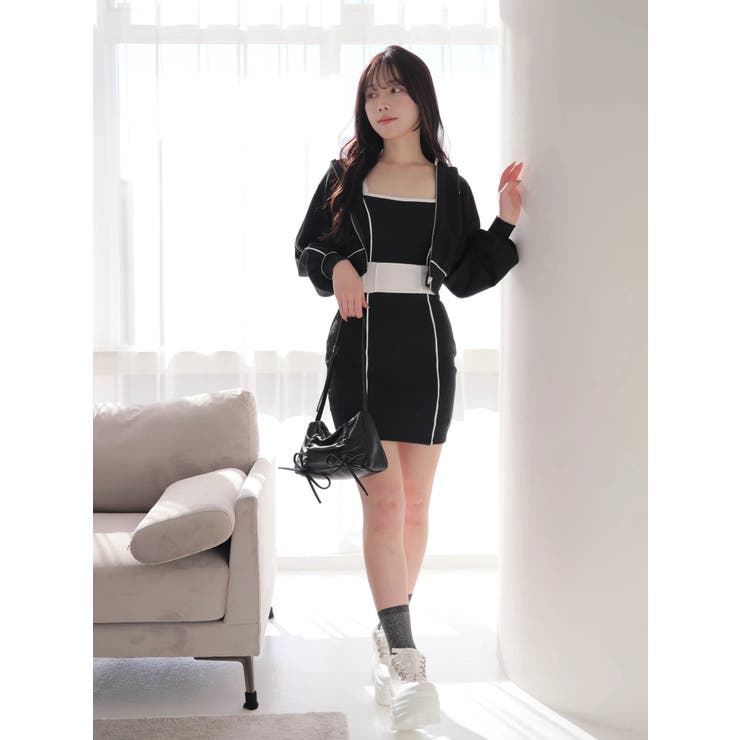 ラメスウェットパーカー | LIPSERVICE | 詳細画像47 