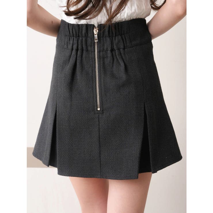 スプリングツイードプリーツスカート | LIPSERVICE | 詳細画像9 