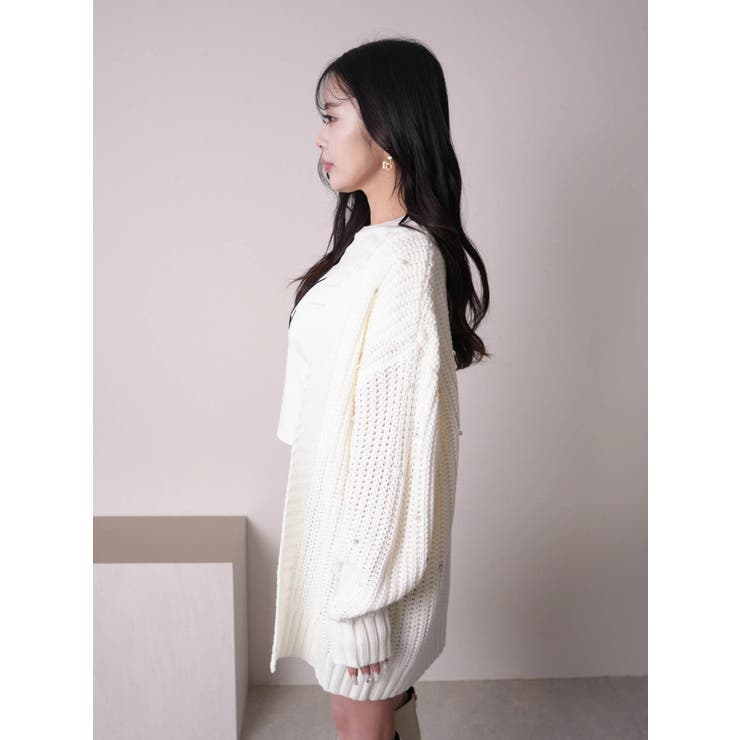 ジュエルルーズニットカーディガン | LIPSERVICE | 詳細画像33 