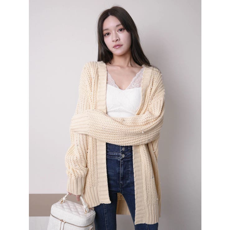 ジュエルルーズニットカーディガン | LIPSERVICE | 詳細画像38 