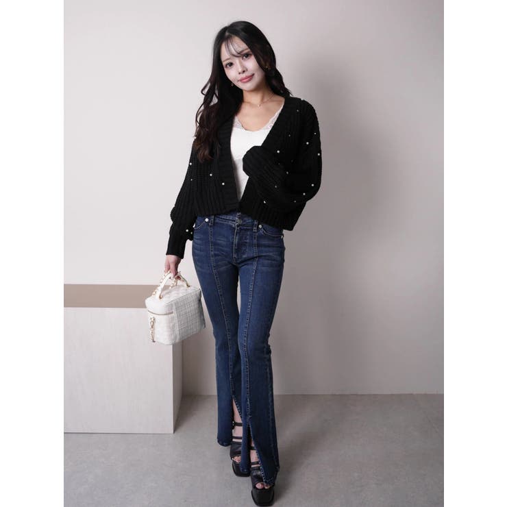 ジュエルルーズニットカーディガン | LIPSERVICE | 詳細画像51 