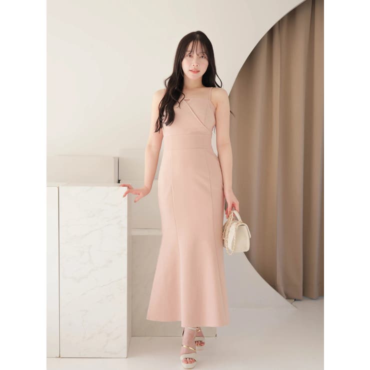 ピンク | サイドレースマーメイドキャミワンピース | LIPSERVICE