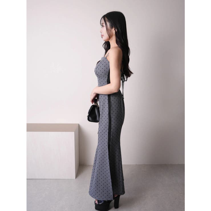 サイドレースマーメイドキャミワンピース | LIPSERVICE | 詳細画像16 