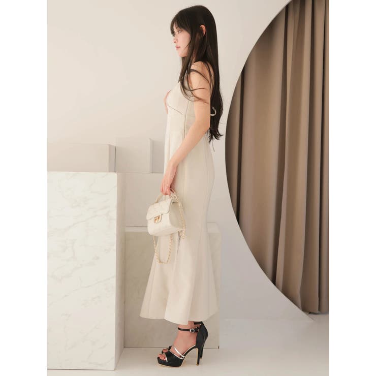 サイドレースマーメイドキャミワンピース | LIPSERVICE | 詳細画像29 