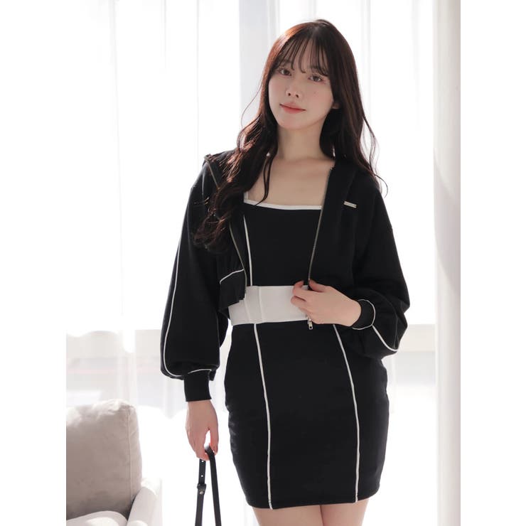 ラメスウェットキャミワンピース | LIPSERVICE | 詳細画像34 