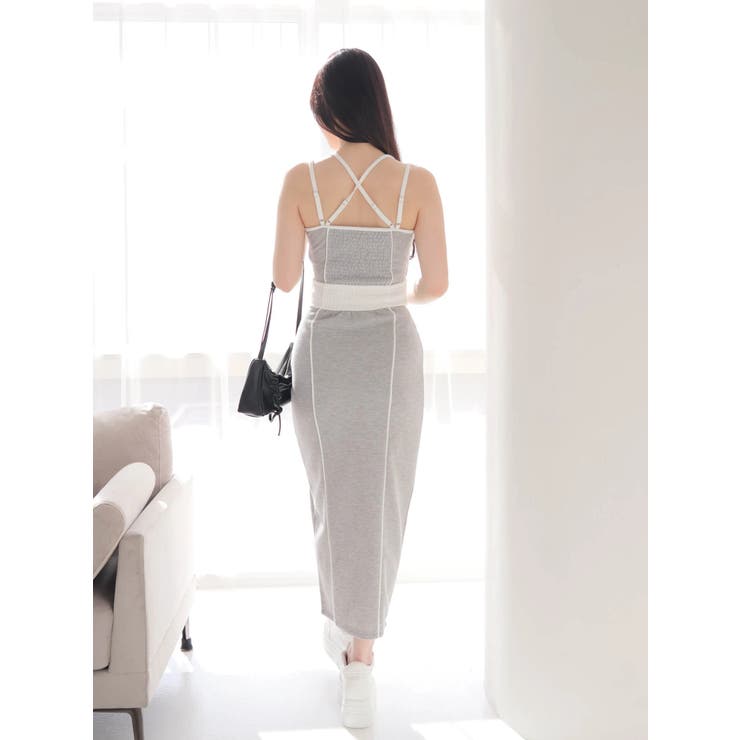 ラメスウェットキャミワンピース | LIPSERVICE | 詳細画像75 