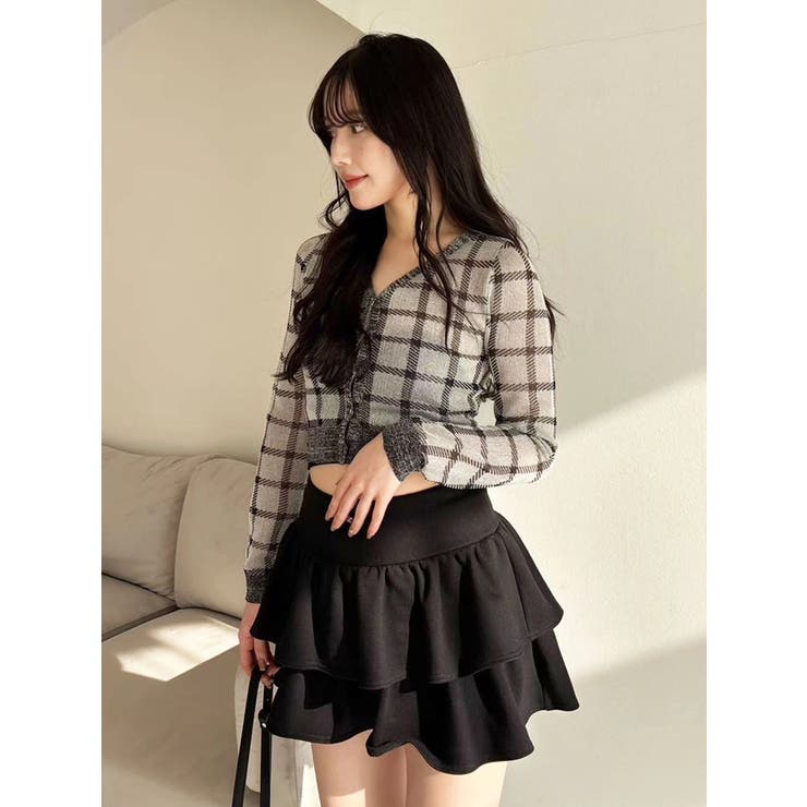 コンパクトシアーカーディガン | LIPSERVICE | 詳細画像2 