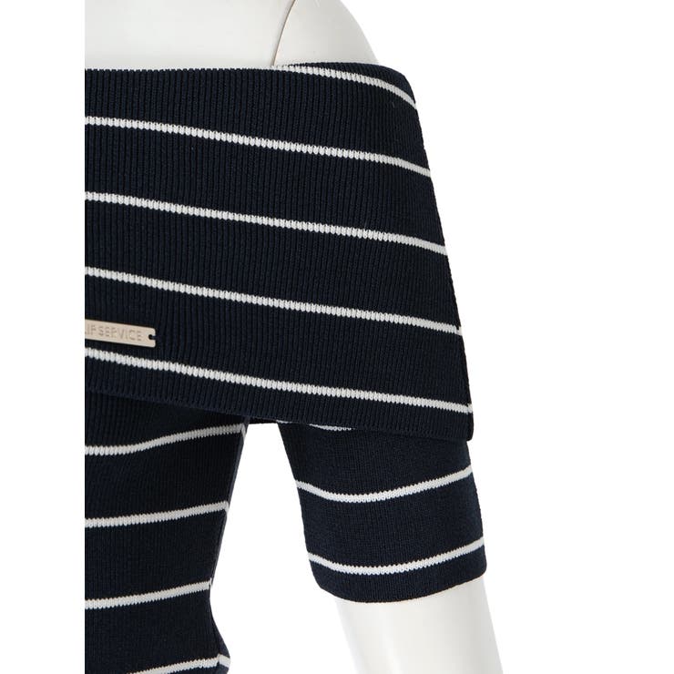 ワイドオフショルストラップニット | LIPSERVICE | 詳細画像31 