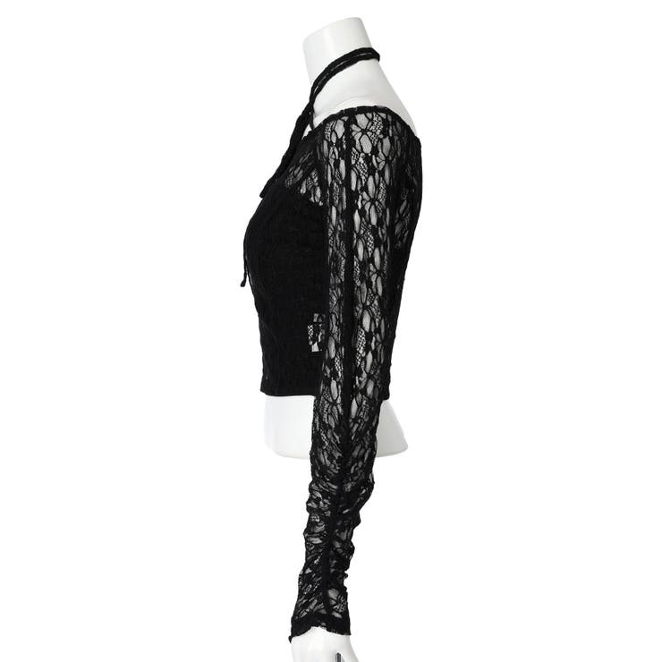 ベアセットストラップオフショルレーストップス | LIPSERVICE | 詳細画像20 