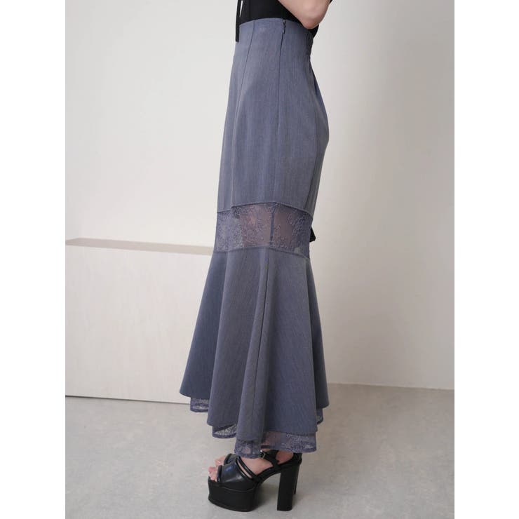 インナーショーパン付レース切替マーメイドスカート | LIPSERVICE | 詳細画像12 