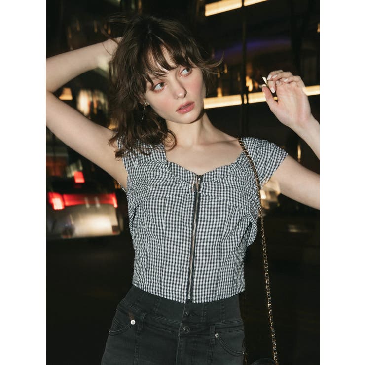 レイヤードコルセットブラウス | LIPSERVICE | 詳細画像8 