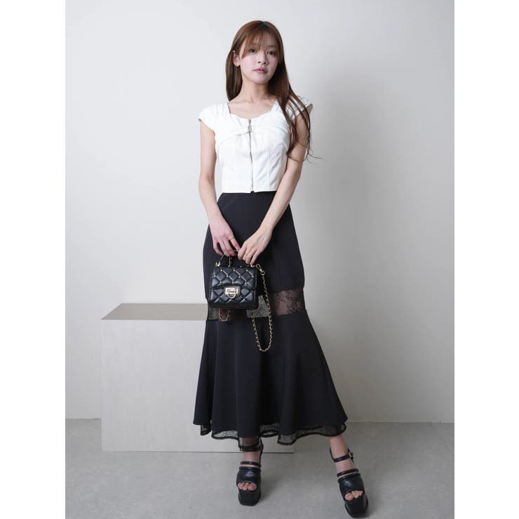 レイヤードコルセットブラウス | LIPSERVICE | 詳細画像10 