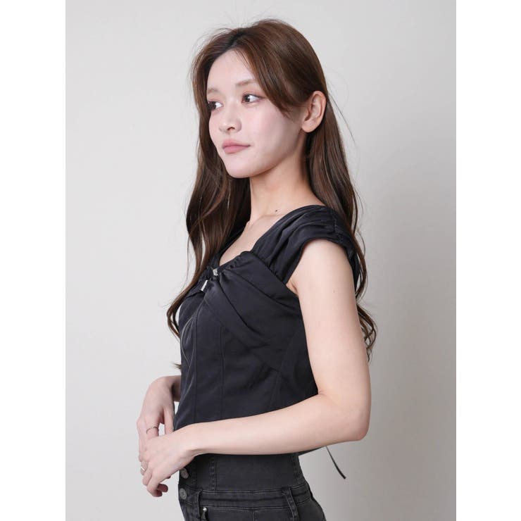 レイヤードコルセットブラウス | LIPSERVICE | 詳細画像20 