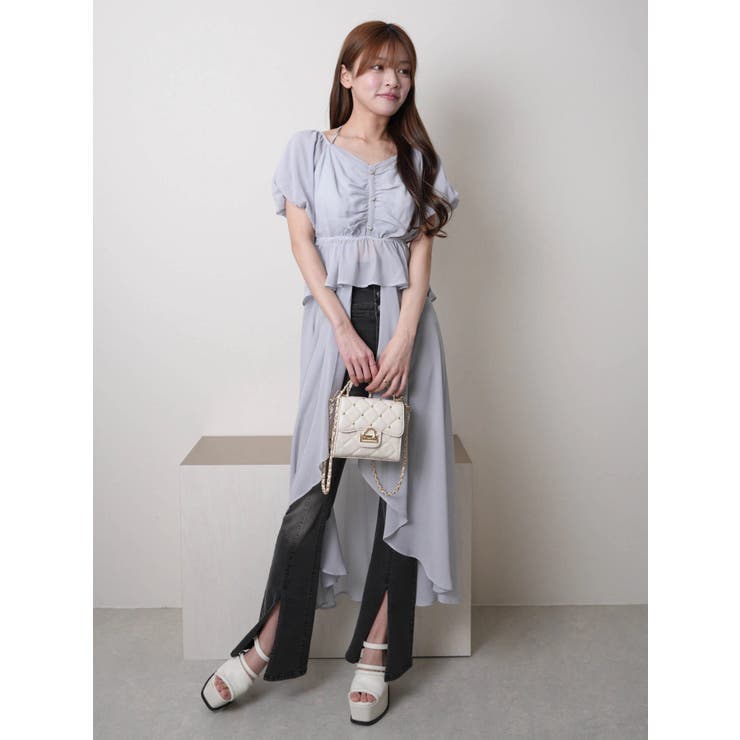 2wayオフショルロングトップス | LIPSERVICE | 詳細画像19 