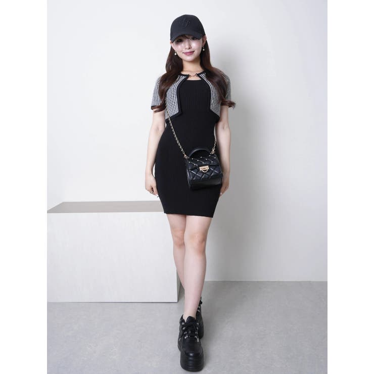 サマーツイードアンサンブルワンピース | LIPSERVICE | 詳細画像15 