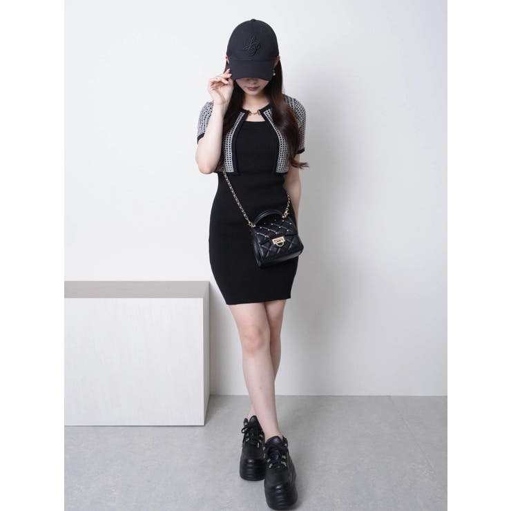 サマーツイードアンサンブルワンピース | LIPSERVICE | 詳細画像18 