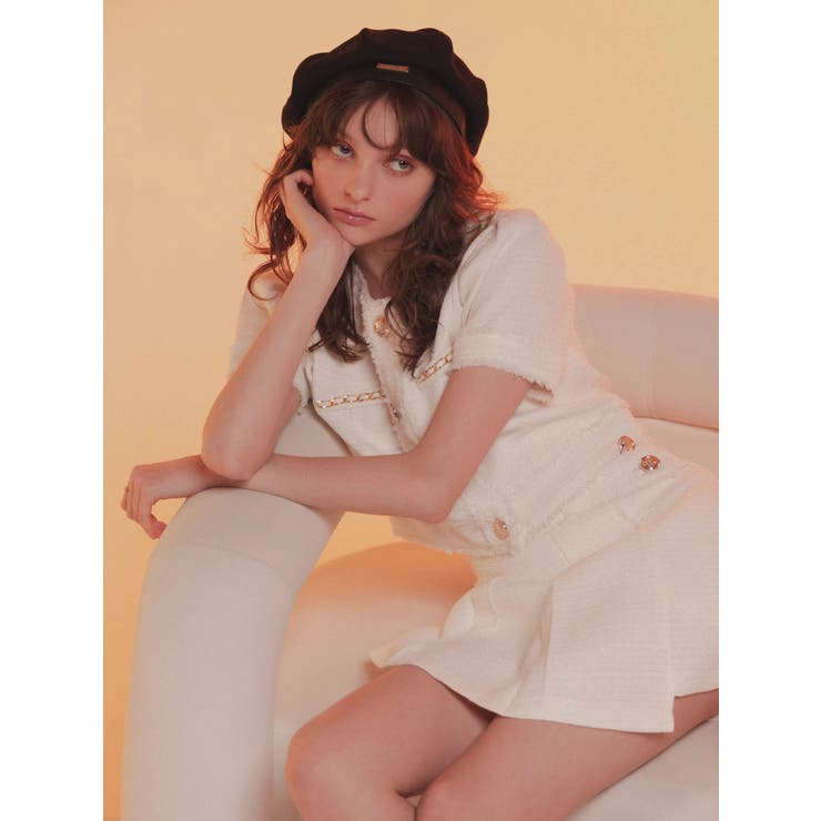 サマーツイードハーフジャケット | LIPSERVICE | 詳細画像34 