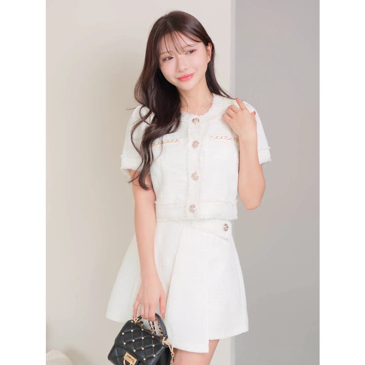 サマーツイードハーフジャケット | LIPSERVICE | 詳細画像50 