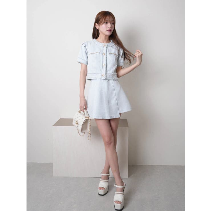 サマーツイードハーフジャケット | LIPSERVICE | 詳細画像57 